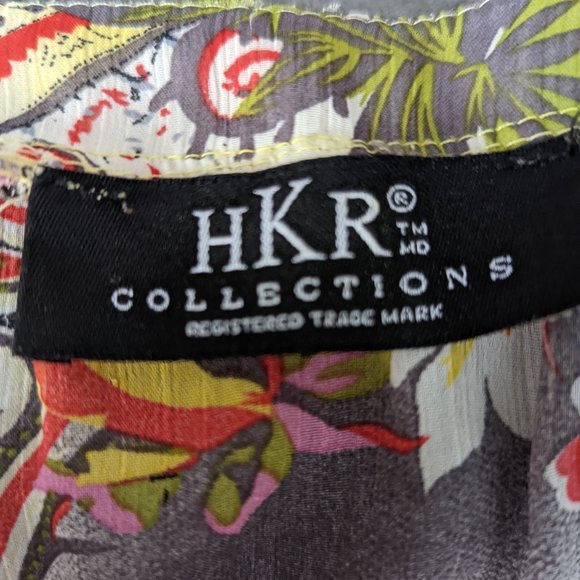 HKR Collection multicolour semi-sheer blouse - Picture 7 of 7